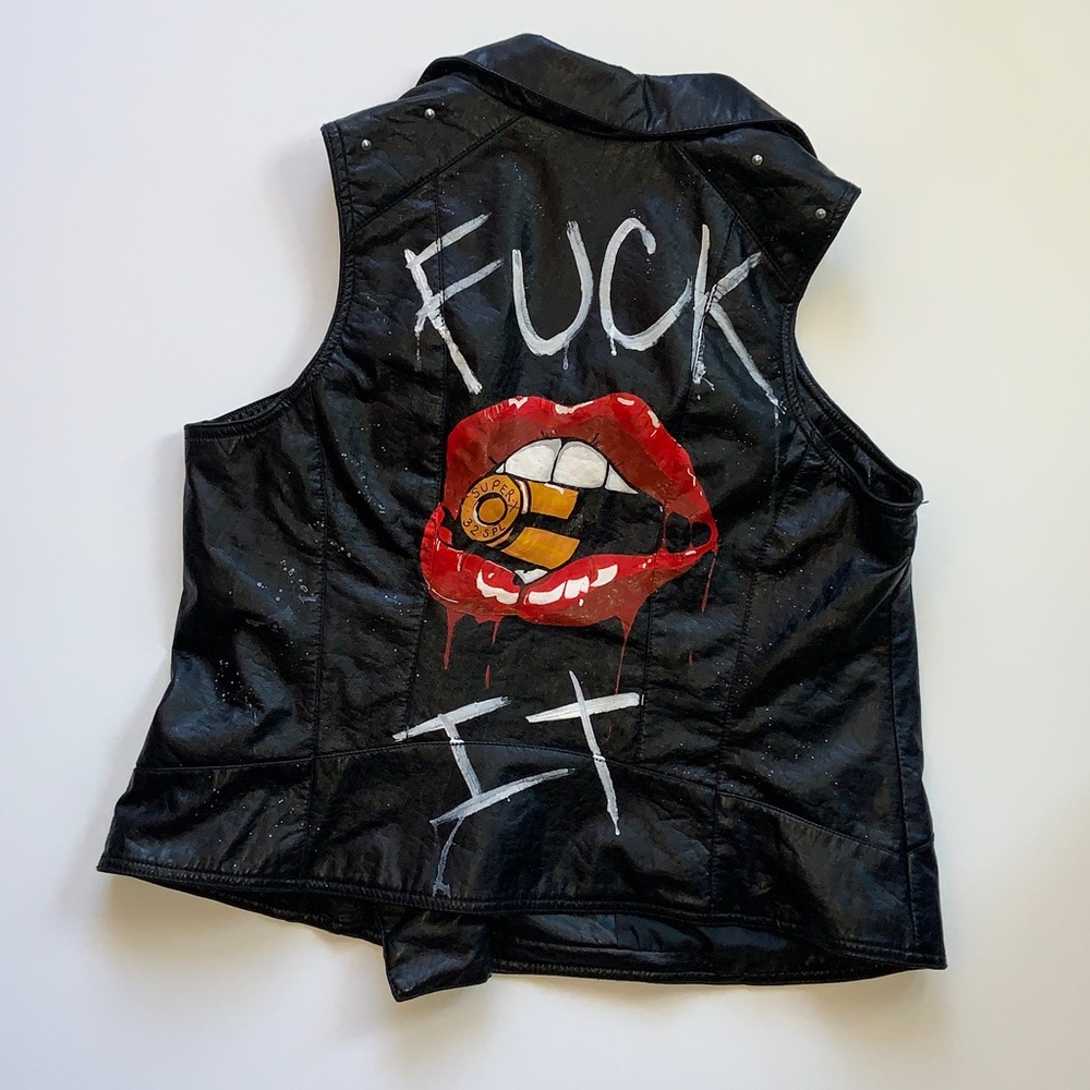 Custom vegan vest